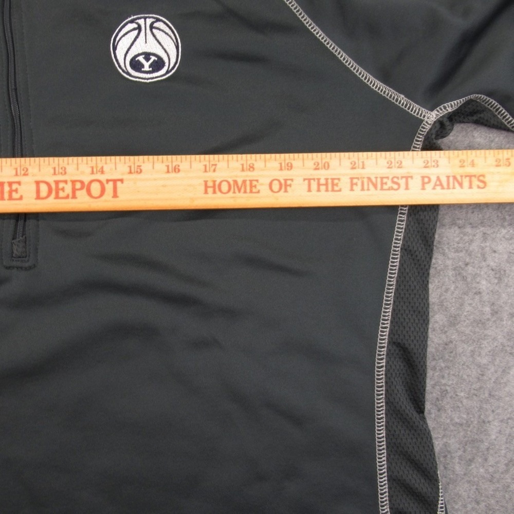 Nike Womens 1/4-Zip Thermafit Athletic Top Size XL BYU Cougars Logo - Picture 7 of 13
